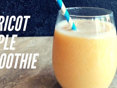 Apple Apricot Smoothie Cocktail Recipe