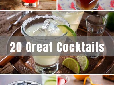 GREAT COCKTAIL RECIPES TO MAKE AT HOME