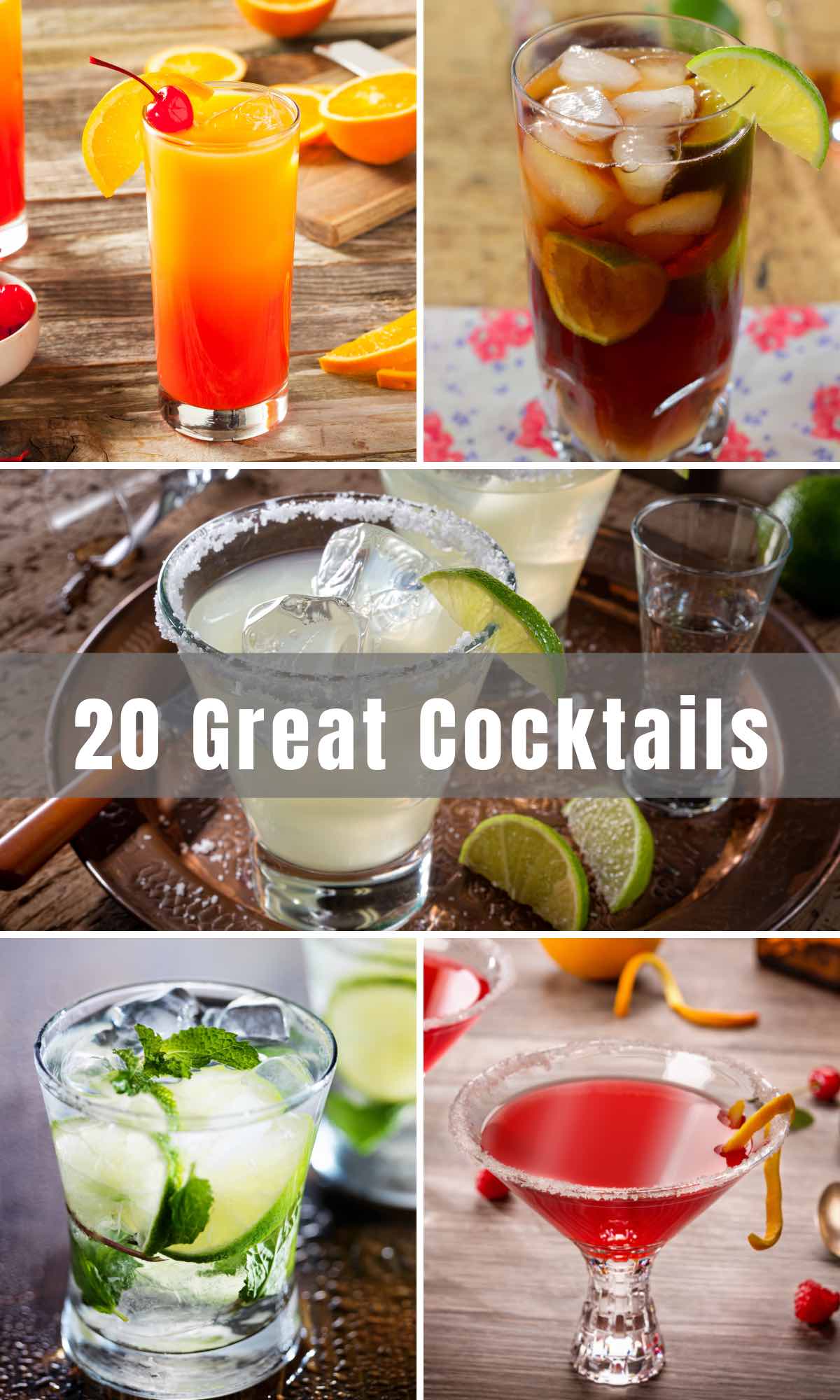 GREAT COCKTAIL RECIPES TO MAKE AT HOME